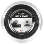 Corda Ultra Hexa Twist 1.15mm - Rolo com 200 Metros Preta