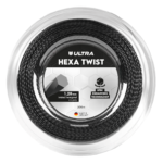 Corda Ultra Hexa Twist 1.20mm - Rolo com 200 Metros Preta