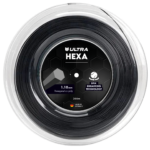 Corda Ultra Hexa 1.10mm - Rolo com 200 Metros Preta